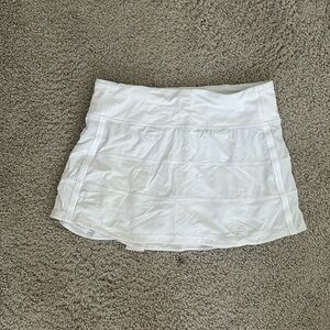 Lululemon white skirt